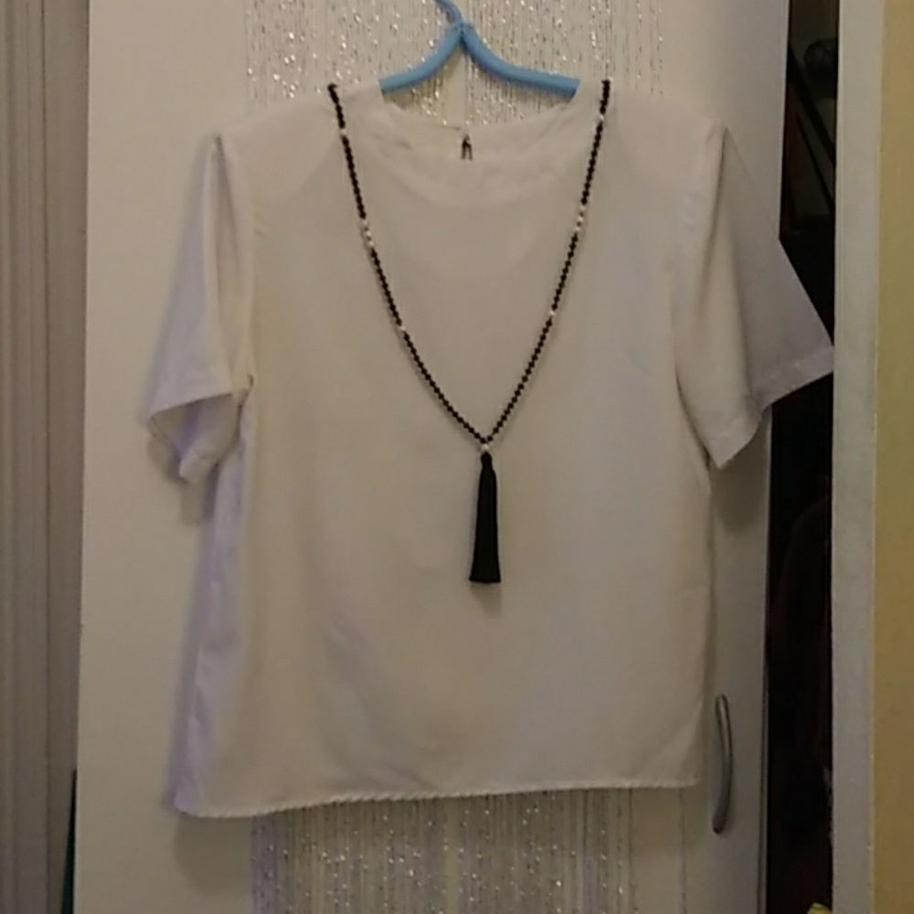 WHITE HOLIDAY BLOUSE( JACK MULQUEEN bundled